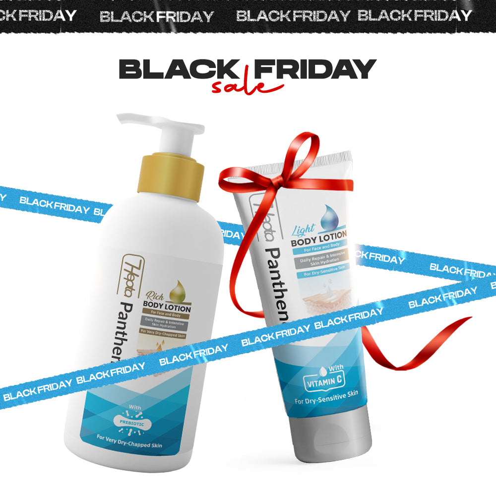 Hepta Panthenol Lotion Rich and Light Bundle