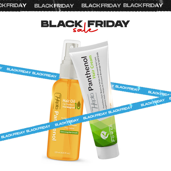 Hepta Hair Oil and Hair Cream Bundle