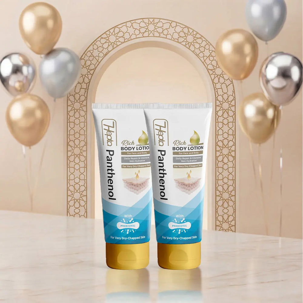 Hepta Panthenol Lotion Rich 100ML Bundle