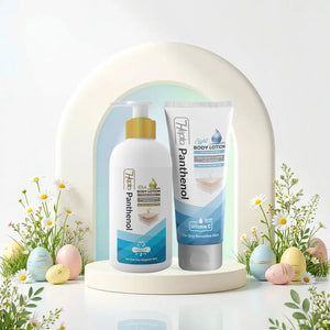 Hepta Panthenol Lotion Rich and Light Bundle